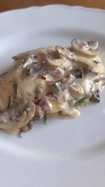 Kremalı Mantarlı Tavuk