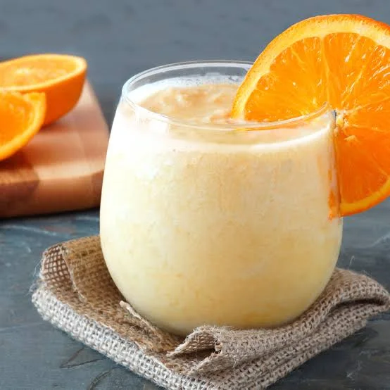 Portakallı Milkshake